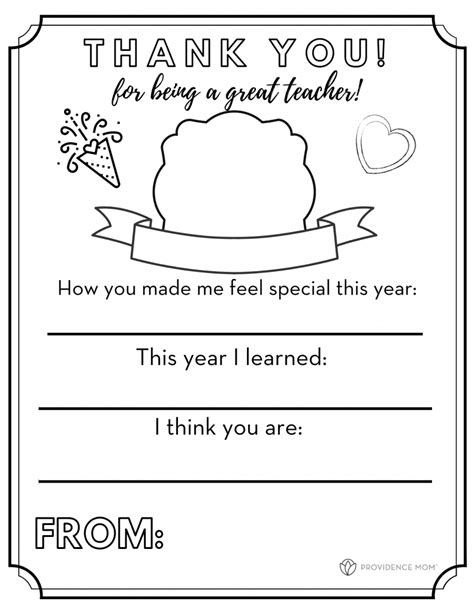 Teacher Appreciation Week Free Printables