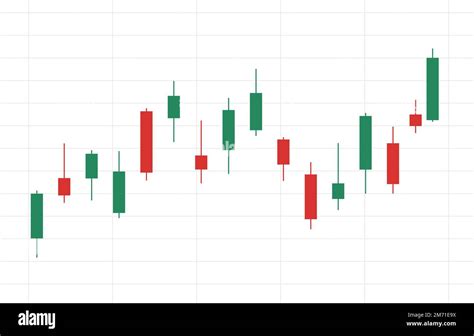 Forex Trading Stock Market Candlestick Chart Green And Red Japanese