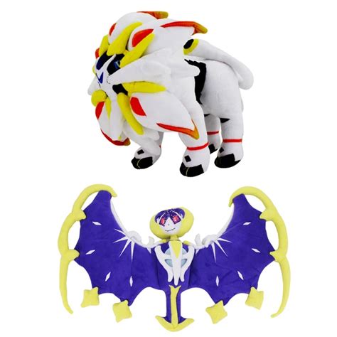 Pokemon Anime Figure Kawaii Cosmog Lunala Solgaleo Peluche Peluche