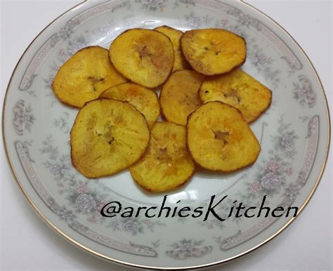 Archies Kitchen: Banana/Plantain Chips