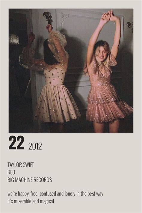 22 Polaroid Poster Taylor Swift Music Taylor Swift Posters Taylor Swift Album