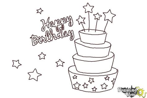 How to Draw a Birthday Card - DrawingNow