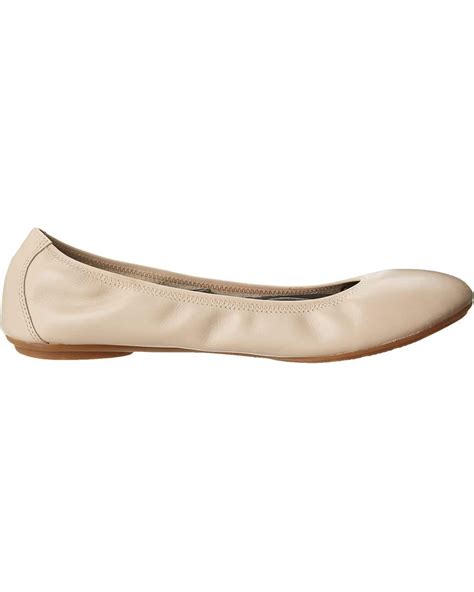 Hush Puppies Chaste Ballet Flat In Nude Leather Natural Lyst