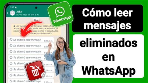 C Mo Leer Mensajes Eliminados En Whatsapp C Mo Leer Los Mensajes