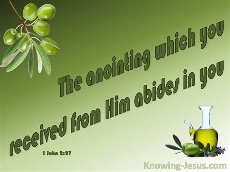 27 Bible Verses About Anointing