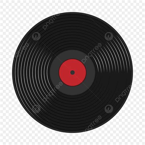 Disque Vinyle Rouge PNG Disque Vinyle Le Vinyle Record PNG Et