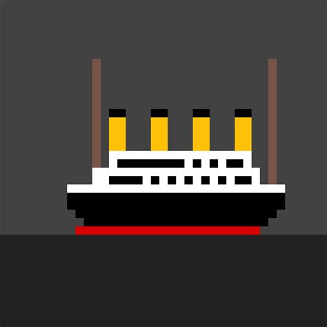 Editing The Titanic Free Online Pixel Art Drawing Tool Pixilart