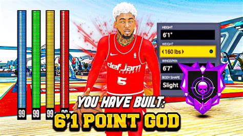 New Point Guard Build Is A Demigod In Szn K Contact Dunks