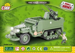 Manual Cobi Set 2499 Small Army WWII M16 Half Track