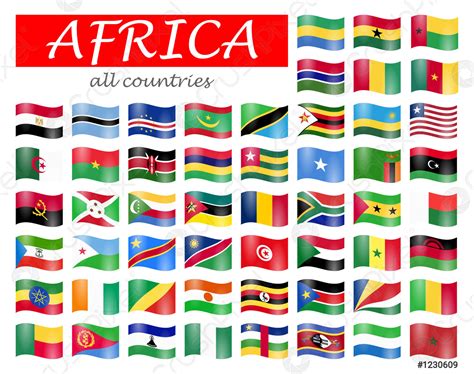 Country Flags Of Africa