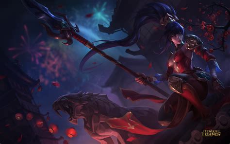 Nidalee Hd Wallpaper League Of Legends Art