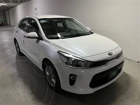 Kia Rio Sedan Ex Aut Usado Color Blanco Precio