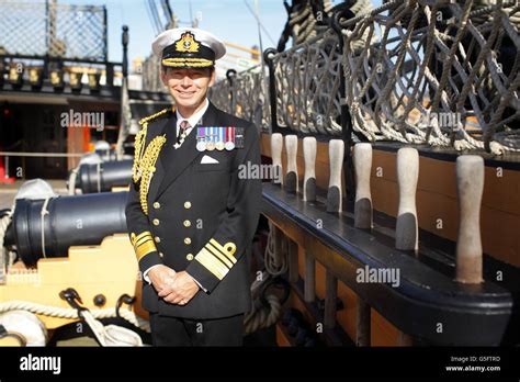 The Newly Appointed Second Sea Lord Vice Admiral David Steel Who