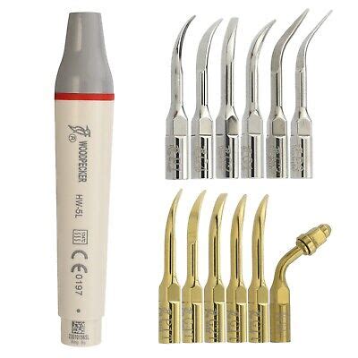 Woodpecker Dental Ultrasonic Scaler Led Handpiece Hw L Tips Ems G G