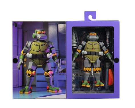 NECA Toys Teenage Mutant Ninja Turtles Cartoon 2-Packs Wave 3 Metal ...