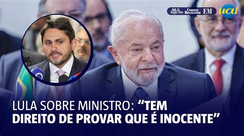 Lula Sobre Juscelino Filho “tem O Direito De Provar Que é Inocente”