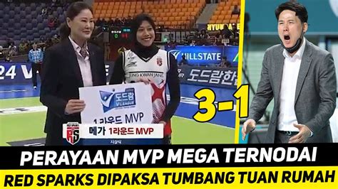 RED SPARKS TUMBANG DIKANDANG HYUNDAI HILLSTATE 3 1 PERAYAAN MVP