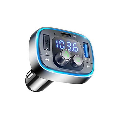 Reviews For Lihan Bluetooth Fm Transmitter For Car Color Led Backlit