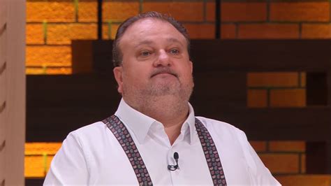 Não escovo os dentes não tomo banho diz chef francês Érick Jacquin