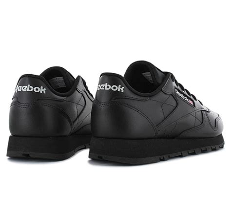 Reebok Classic Leather CL LTHR Женская обувь кожаная черная GY0960