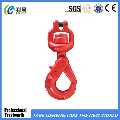 Red Or Yellow Grade Clevis Swivel Safety Self Locking Hook China