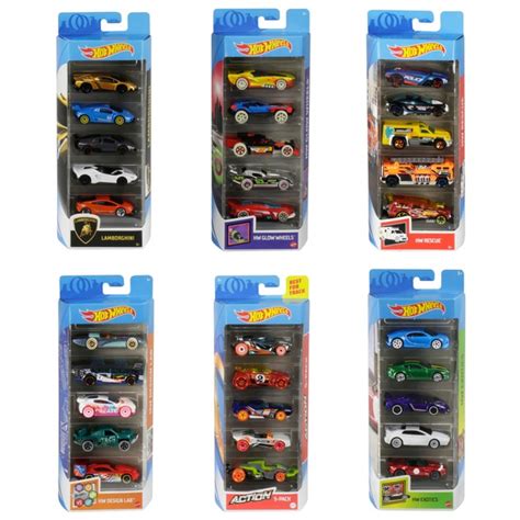 Hot Wheels 5-Car Pack Assortment - Hot Wheels Cars UK