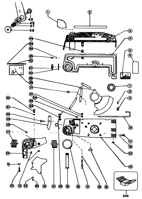 DeWalt DW250 D Type 1 Mitre Saw Spare Parts Part Shop Direct