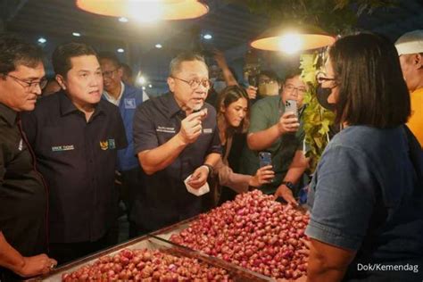 Tinjau Pasar Raya Mmtc Mendag Zulkifli Hasan Stok Dan Harga Bapok Di