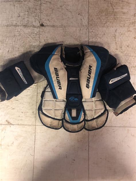 Intermediate Medium Bauer Reactor 7000 Goalie Chest And Arm Protector Goalie Chest Protector