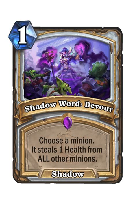 Shadow Word Devour Fractured In Alterac Valley Best Hearthstone