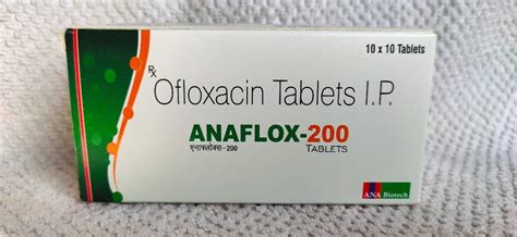 Ana Biotech Ofloxacin Tablets Ip Anaflox Tablets X