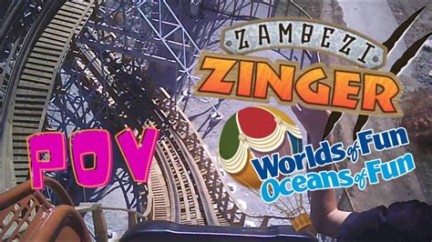 Zambezi Zinger Pov New Roller Coaster Ride And Review Worlds Of