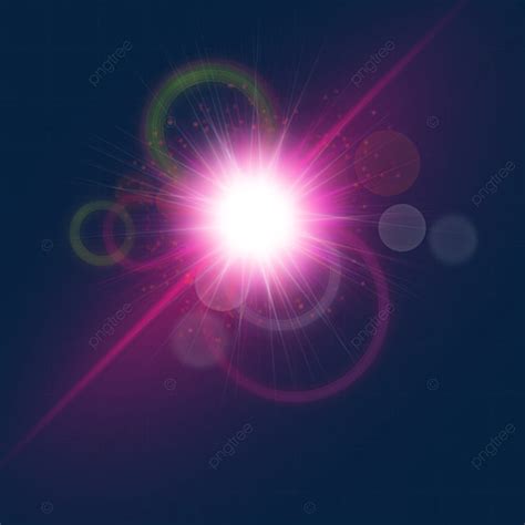 Aperture Effect Png Picture Pink Purple Large Aperture Ray Light