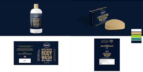 Masculine Upmarket Skin Care Product Label Design For A Company By