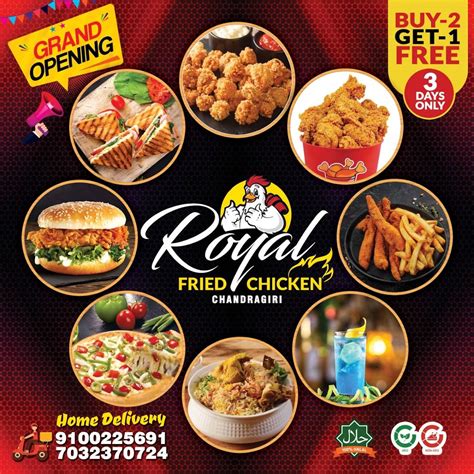 Menu At Royal Fried Chicken Chandragiri Tirupati