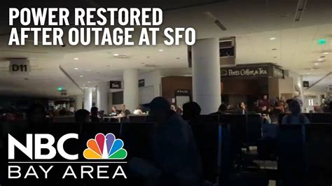 All Power Restored After Outage Affects Ticketing Baggage And Gates At