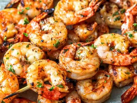 Grilled Shrimp With Garlic Lemon Marinade Grilling Explained