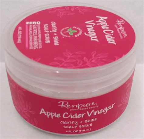 Renpure Plant Based Apple Cider Vinegar Clarify Shine Scalp Serum