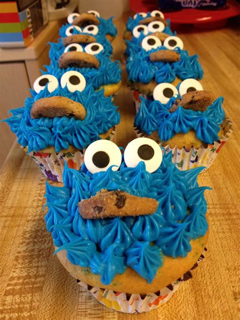 Cookie Monster Cupcakes Monster Cupcakes Monster Cookies Cookie