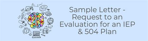 Sample Letter Request To An Evaluation For An Iep And 504 Plan Aspire