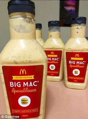 McDonald S Big Mac Special Sauce Is Selling On Gumtree For 100 Each