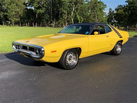 1972 Plymouth Road Runner Yellow Fabricante Plymouth Planetcarsz