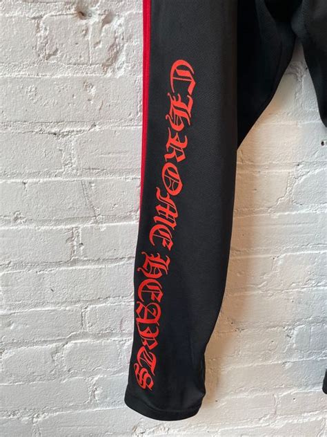 Chrome Hearts Chrome Hearts Red Stripe Track Pants Grailed