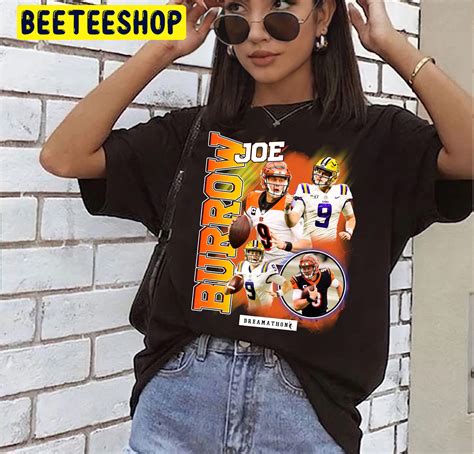 Joe Burrow Cincinnati Bengals 90s Vintage Bootleg Trending Unisex Shirt