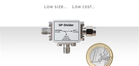 GNSS Signal Splitter 2 Way SMA GPSPATRON