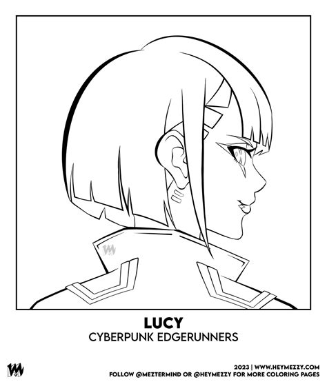 Lucy Coloring Page Meztermind