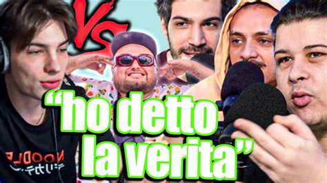 IL GABBRONE RISPONDE AL CERBERO SUL SUO DISSING CON RUBINO YouTube