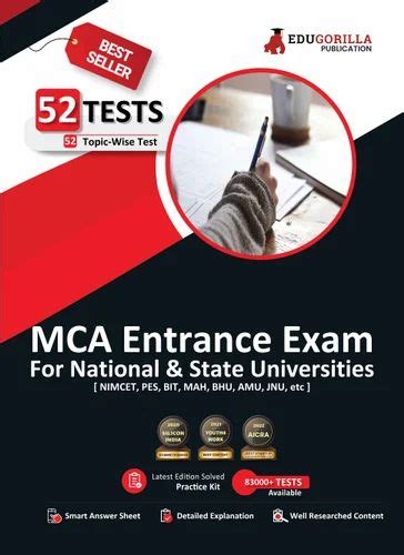 English Testprep Book Mca Entrance Exam Topic Wise Solved