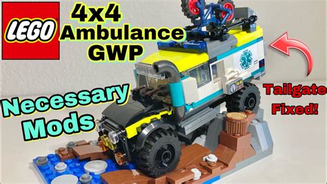 LEGO City 4x4 Off Road Ambulance Rescue 40582 Mod YouTube