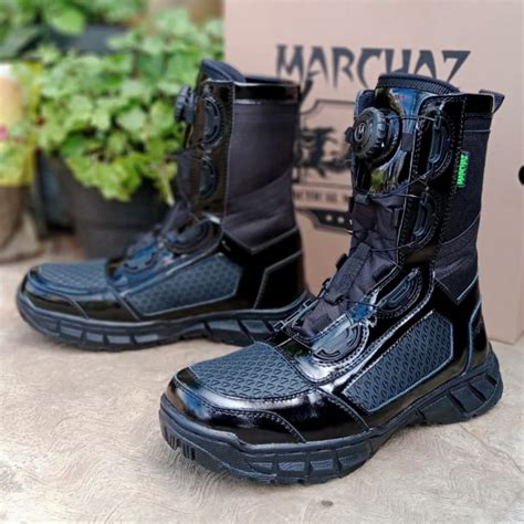 Jual SEPATU PDL TALI PUTAR SARANG TAWON LIBRA MARCHAZ KULIT SAPI ASLI